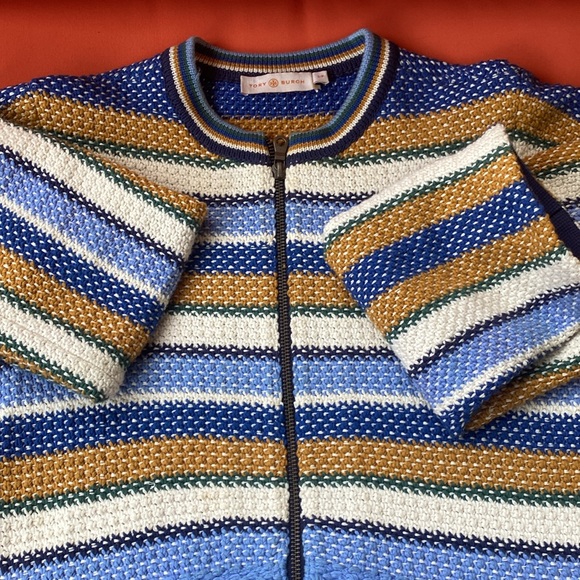 Tory Burch Multicolor Fringe Jacket - Picture 3 of 5